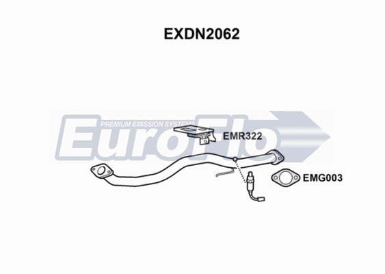 Exhaust Pipe (EXDN2062)