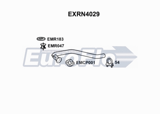 Exhaust Pipe (EXRN4029)