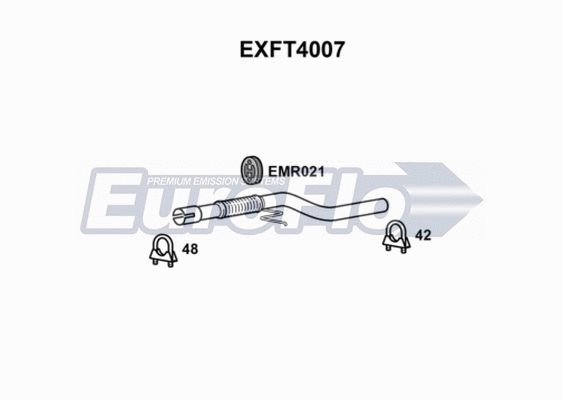 Exhaust Pipe (EXFT4007)