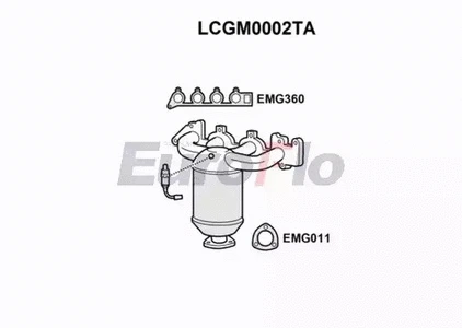 Catalytic Converter (LCGM0002TA)