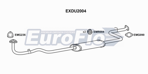 Exhaust Pipe (EXDU2004)