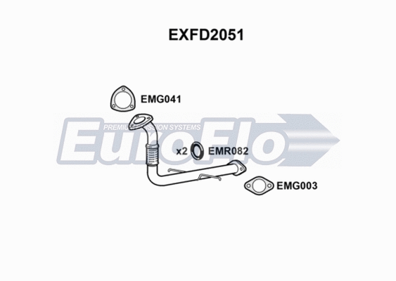 Exhaust Pipe (EXFD2051)