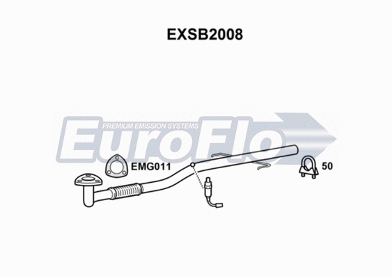 Exhaust Pipe (EXSB2008)