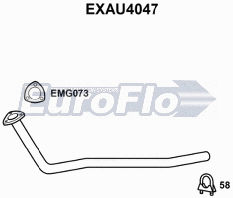 Exhaust Pipe (EXAU4047)