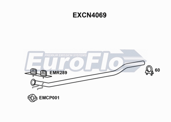 Exhaust Pipe (EXCN4069)