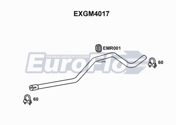 Exhaust Pipe (EXGM4017)