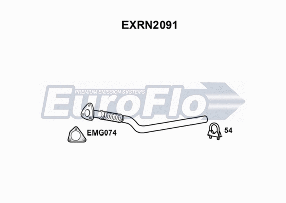 Exhaust Pipe (EXRN2091)