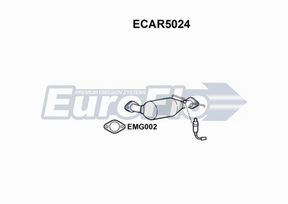 Catalytic Converter (ECAR5024)