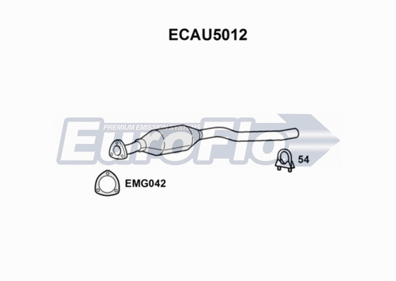Catalytic Converter (ECAU5012)