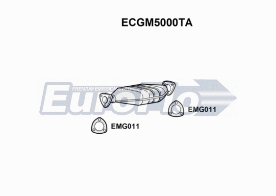 Catalytic Converter (ECGM5000TA)
