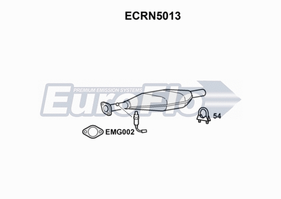 Catalytic Converter (ECRN5013)