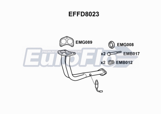 Exhaust Pipe (EFFD8023)
