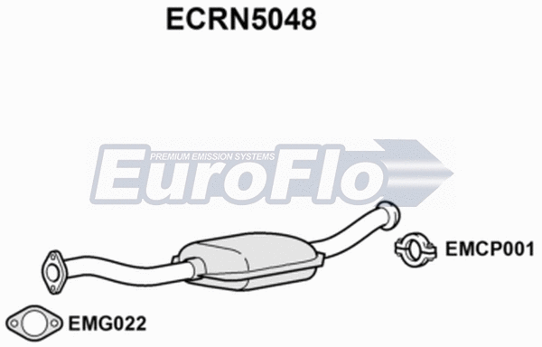 Catalytic Converter (ECRN5048)
