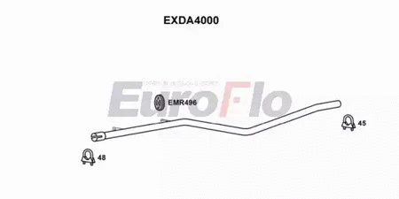 Exhaust Pipe (EXDA4000)