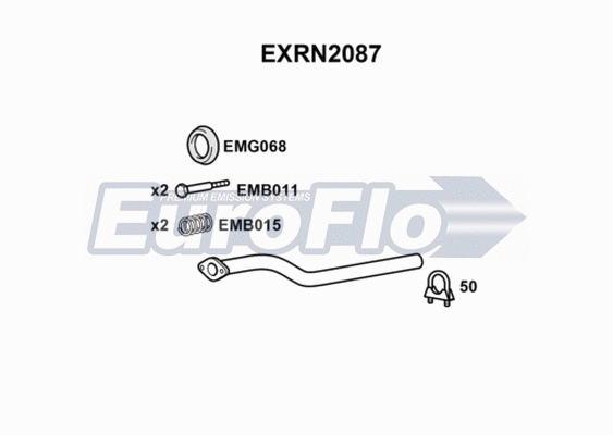Exhaust Pipe (EXRN2087)