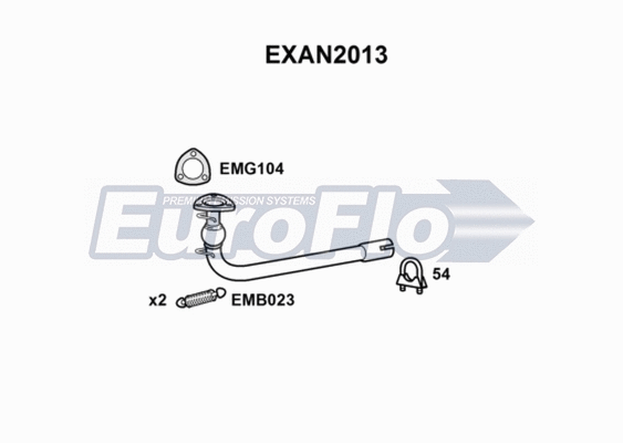 Exhaust Pipe (EXAN2013)