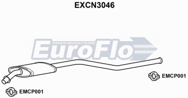 Centre Muffler (EXCN3046)