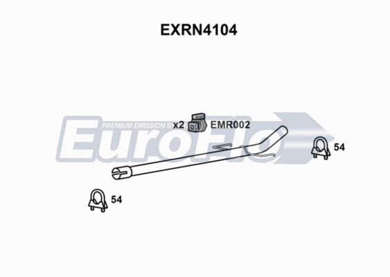 Exhaust Pipe (EXRN4104)