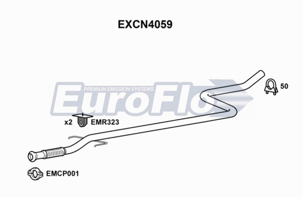 Exhaust Pipe (EXCN4059)