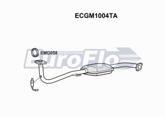Catalytic Converter (ECGM1004TA)