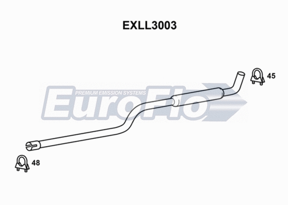 Centre Muffler (EXLL3003)