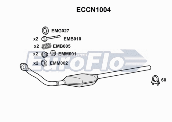 Catalytic Converter (ECCN1004)
