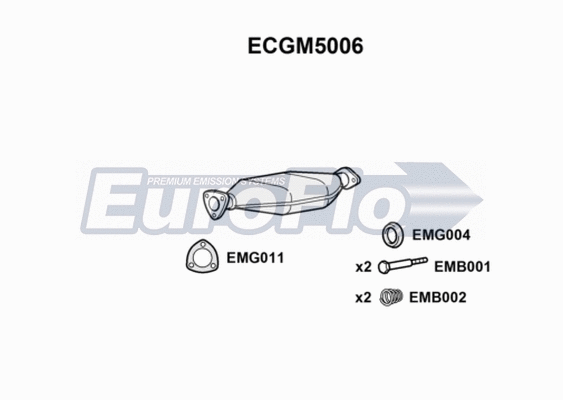 Catalytic Converter (ECGM5006)