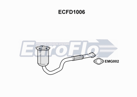 Catalytic Converter (ECFD1006)