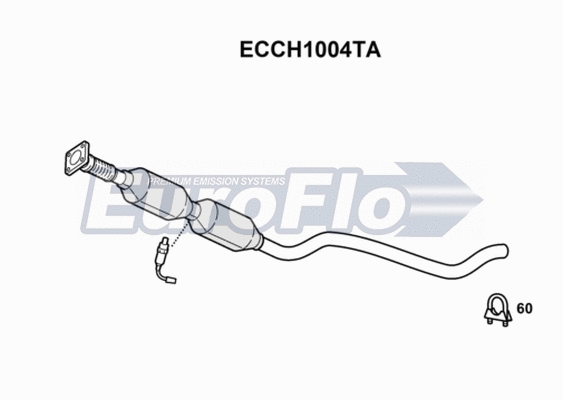 Catalytic Converter (ECCH1004TA)