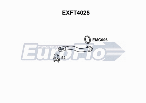 Exhaust Pipe (EXFT4025)