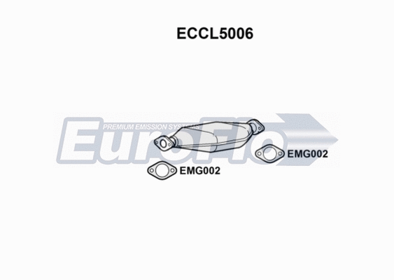 Catalytic Converter (ECCL5006)