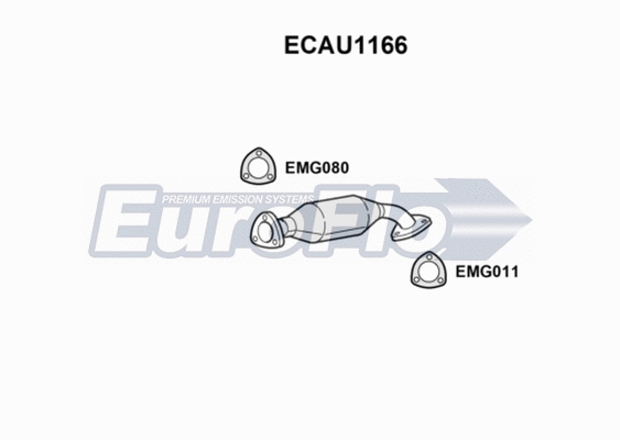 Catalytic Converter (ECAU1166)