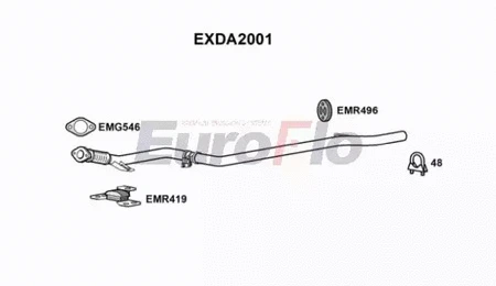 Exhaust Pipe (EXDA2001)