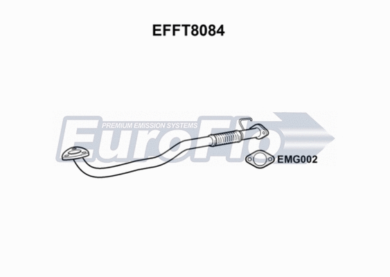 Exhaust Pipe (EFFT8084)