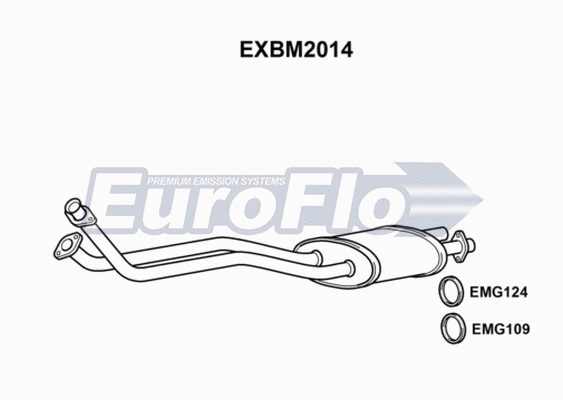 Exhaust Pipe (EXBM2014)