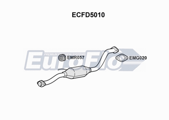 Catalytic Converter (ECFD5010)