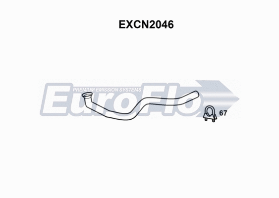 Exhaust Pipe (EXCN2046)