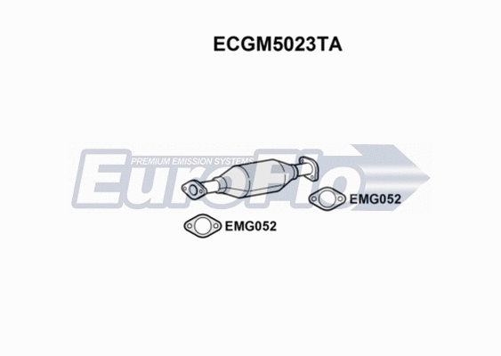 Catalytic Converter (ECGM5023TA)