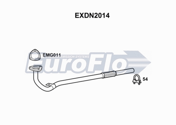 Exhaust Pipe (EXDN2014)