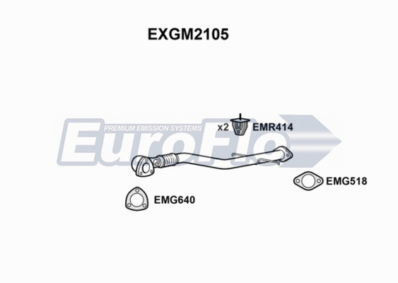 Exhaust Pipe (EXGM2105)