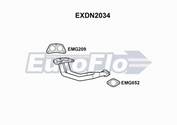 Exhaust Pipe (EXDN2034)