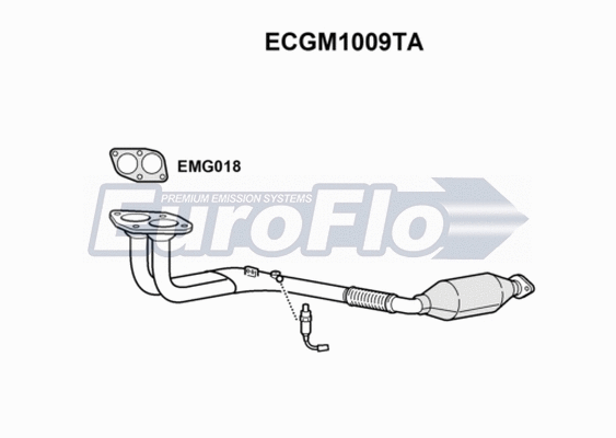 Catalytic Converter (ECGM1009TA)