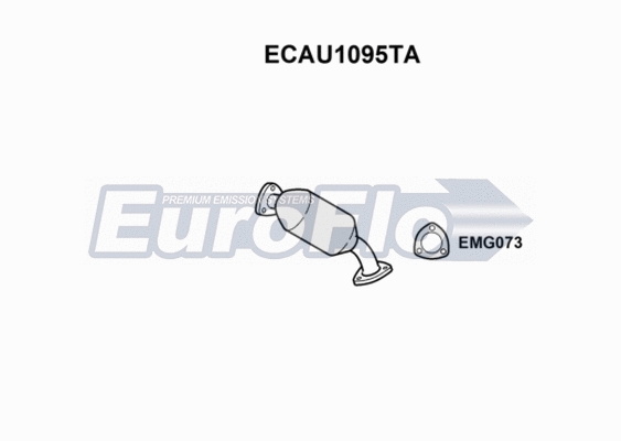Catalytic Converter (ECAU1095TA)