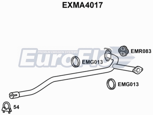 Exhaust Pipe (EXMA4017)
