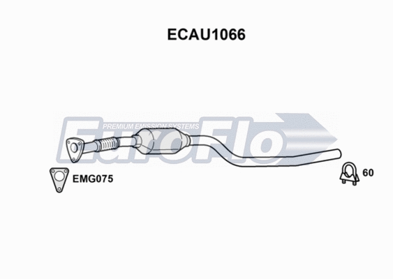 Catalytic Converter (ECAU1066)
