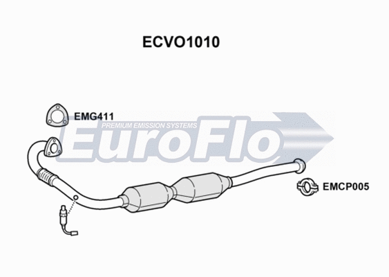 Catalytic Converter (ECVO1010)