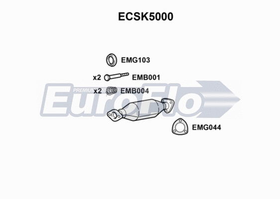 Catalytic Converter (ECSK5000)