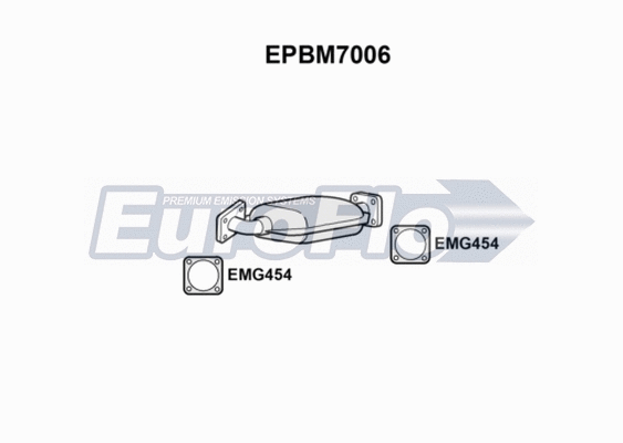Soot/Particulate Filter, exhaust system (EPBM7006)