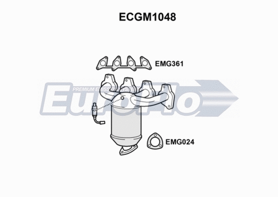 Catalytic Converter (ECGM1048)