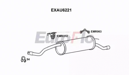 Rear Muffler (EXAU6221)